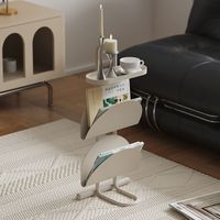 Table d'appoint pour canapé, étagères de chevet, table d'appoint d'angle pour chambre à coucher, salon, balcon