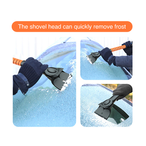 Thiết kế mới silicon <span class=keywords><strong>ICE</strong></span> <span class=keywords><strong>scraper</strong></span> Telescopic cho mùa đông xe làm sạch tuyết bàn chải - Product Image 3