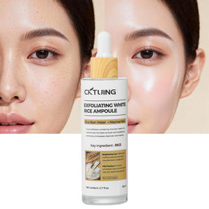Suero Exfoliante Coreano Glow Rice Peeling para el Cuidado de la Piel, Exfoliante Facial y Corporal, Eliminador de Piel Muerta, Suero de Arbutina y Arroz - Product Image 1