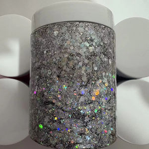 Venta al por mayor Big Jar Chameleon Glitter Gel Face Hair Nail Eye Body Art Liquid Glitter Gel 300ml <span class=keywords><strong>para</strong></span> fiestas - Product Image 3