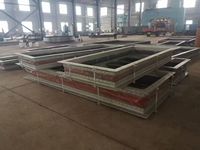 Compensateur de dilatation non métallique à soufflets en tissu, connecteur flexible résistant à la corrosion pour tuyau d'échappement