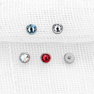 20 piezas MOQ 16G 3/4mm ASTM F136 titanio gema superficie <span class=keywords><strong>Piercing</strong></span> accesorios para <span class=keywords><strong>labio</strong></span> Stud oreja cartílago pendientes joyería - Product Image 1