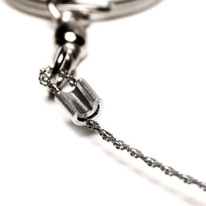 Outil d'urgence portable pour le camping en plein air, la survie, la coupe manuelle de fil métallique en acier et <span class=keywords><strong>bois</strong></span>, avec fermeture éclair, design tendance - Product Image 4