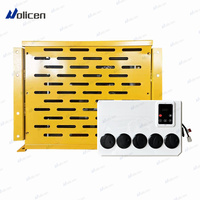 Nouveau Split Mini Parking Cabine Refroidisseur Électrique 12v 24v Climatiseur pour Machines Agricoles Camions Pelle Split Véhicule