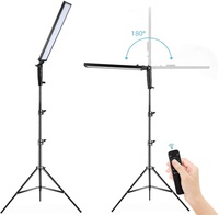 Filtres de lampe LED Portable, 5 couleurs, luminosité réglable 5600K, baguette lumineuse pour Studio photo, 3 couleurs