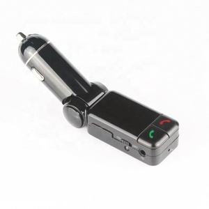 Bc06 Xe Kit <span class=keywords><strong>FM</strong></span> <span class=keywords><strong>Transmitter</strong></span> Xe Đài Phát Thanh Adapter Handfree Cuộc Gọi Điện Thoại Cho <span class=keywords><strong>Iphone</strong></span> Cho Samsung - Product Image 4