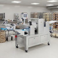 Machine électrique automatique de formage et d'étalage de pâte à épaisseur uniforme pour pain, baozi, pain vapeur, pâtisserie, multi-usages, pour boulangerie, nouvelle génération