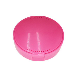 Étui portable miniature pour aligneurs dentaires avec miroir, boîte de rangement pour prothèses dentaires avec couvercle, boîte de rangement pour appareils orthodontiques. - Product Image 3