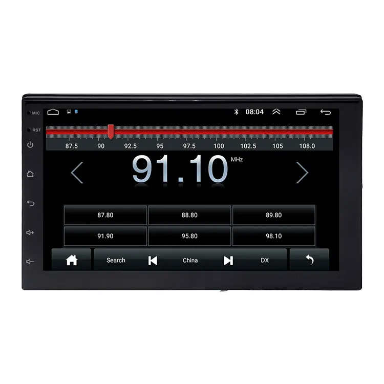 FM/RDS 7 inç wifi ahd bt araç dvd oynatıcı oyuncu gps navigasyon araba gps navigasyon sistemi android araba radyo çalar