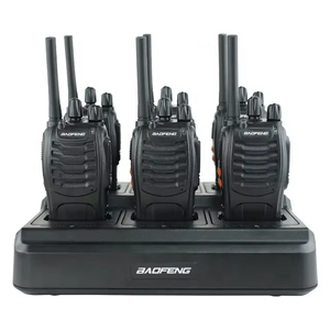 Cargador de Seis Puertos para Walkie-Talkie Baofeng <span class=keywords><strong>BF</strong></span>-888s, Base de Carga de Escritorio para Radio Bidireccional, Compatible con 777s, 666s, 888h, <span class=keywords><strong>88E</strong></span>, C1H-777 - Product Image 2