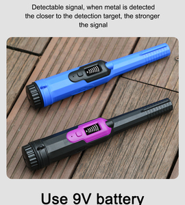Detector de Metales Industrial Portátil con Carcasa Transparente Impermeable y Varilla de Posicionamiento con Pantalla de Cristal - Product Image 2