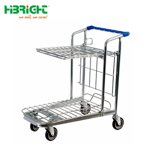 Chariot de manutention robuste 500 kg pour entrepôt, chariot de picking industriel pour stockage en supermarché - Product Image 3