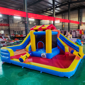 Soldes Exceptionnelles : Château Gonflable Géant Delilai en PVC, Capacité 6-8 Personnes, Certifié CE, <span class=keywords><strong>Aire</strong></span> <span class=keywords><strong>de</strong></span> <span class=keywords><strong>Jeux</strong></span> Extérieure - Product Image 6