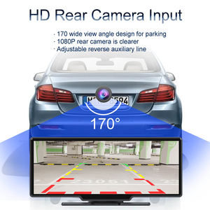 Xách tay 10.26-inch IPS màn hình xe đa phương tiện Android tự động gương chiếu hậu màn hình cảm ứng sao lưu máy ảnh hỗ trợ đảo ngược xe màn hình - Product Image 5
