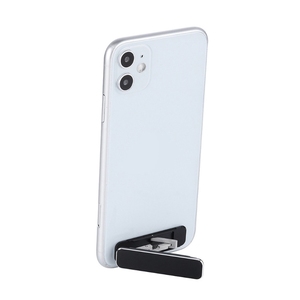 Supporto per <span class=keywords><strong>telefono</strong></span> cellulare pieghevole in lega di alluminio Mini accessorio da scrivania flessibile invisibile portatile - Product Image 6