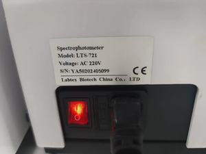 Espectrómetro VIS Económico LABTEX, Analizador de Muestras de Microbiología Bioquímica de Laboratorio, Espectrofotómetro Digital con Lámpara de Tungsteno de Larga Duración - Product Image 4
