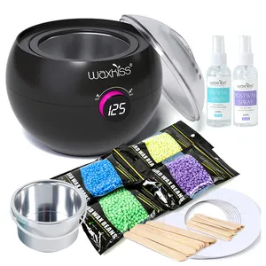 Digital Wax Machine With Wax Bean Wax Strip Kit For Removing Hair