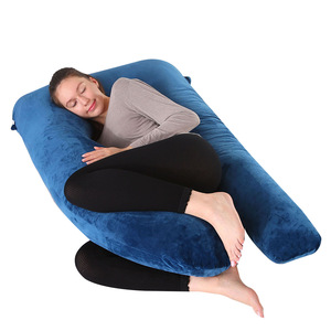 New Style <strong>U</strong>-Shaped Body <strong>Pillow</strong> for Pregnant Nursing Women Features Memory Foam Comfortable Back Neck Support Maternity Pregnancy - Product Image 6