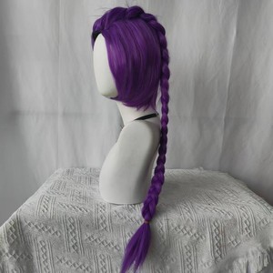 วิกผมยาวตรงแบบไหมสำหรับคอสเพลย์ <span class=keywords><strong>Chigiri</strong></span> Hyoma สำหรับผู้หญิง วิกผมแบบไม่มีฐานลูกไม้ ทำจากเส้นใยทนความร้อนสูง พร้อมตาข่ายคลุมผมแบบตาข่ายสีชมพู - Product Image 4