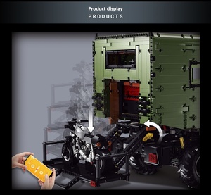<span class=keywords><strong>Rael</strong></span> J907 Unimock jouet modèle puissance statique RV 1:8 échelle voiture assemblé en plastique blocs de construction technologie série de machines - Product Image 4