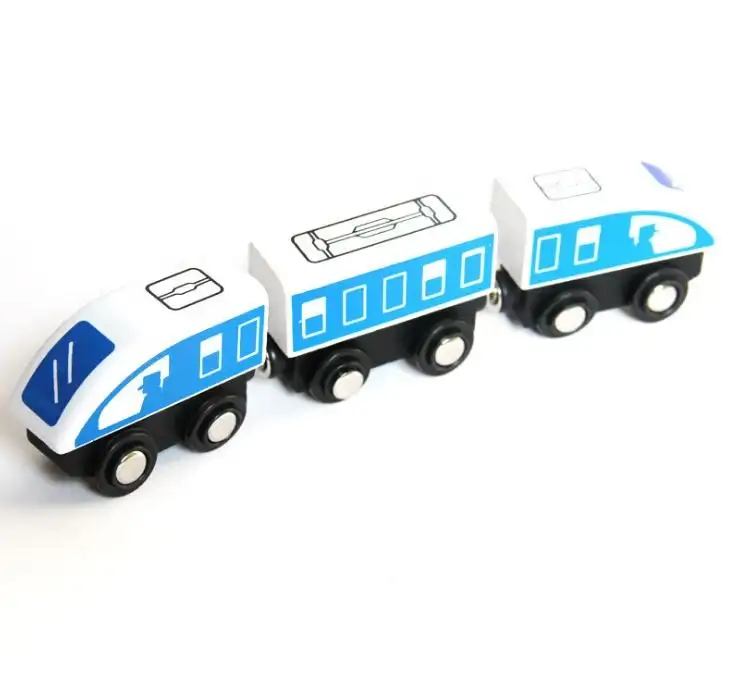 EMU Trem Compatível com Thomas Trilho de madeira Brinquedo De Madeira Do trem Elétrico Set
