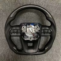 Volant sport personnalisé en fibre de carbone pour Toyota Alphard 20 30 Camry Hilux Land Cruiser LC200 LC300 Prado 120 150 200 GR