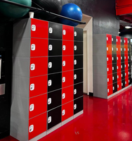 Équipement de gymnastique en plastique ABS Centre de remise en forme casier à vêtements casier de gymnastique