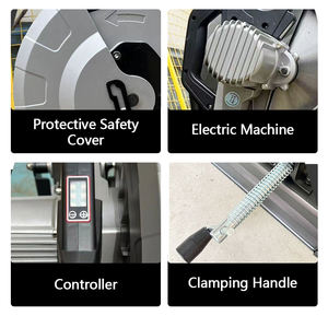 Metall frequenz umwandlung Industrielle Hoch leistungs schneide maschine 220V Stahl Multifunktion schreibtisch 45 Grad Kalt säge - Product Image 5