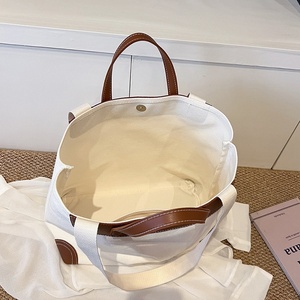 Nhà Máy Trực Tiếp Công Suất Lớn <span class=keywords><strong>Canvas</strong></span> <span class=keywords><strong>Tote</strong></span> Túi Biểu Tượng Tùy Chỉnh In Miễn Phí Vận Chuyển Cho Các Trường Học & Công Ty Sử Dụng - Product Image 2