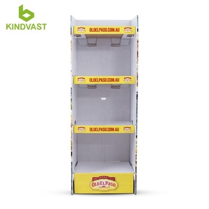 Estante de exhibición de pan de cartón soporte de exhibición de mostrador de cartón - Product Image 1