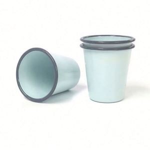 Tazas de Esmalte Personalizadas al por Mayor, Tazas de Café de Esmalte Económicas al por Mayor, Artesanías sin Asa - Product Image 3