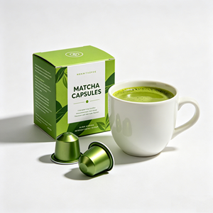 Cápsulas de Matcha Japonés Premium / Compatibles con Nespresso Original, Té Verde de Grado Ceremonial – Sabores Personalizados, Empaque con Logotipo – OEM - Product Image 4