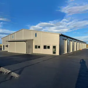 portal frame cross section design Warehouse Commercial Prefabricated Steel Structures Buildings