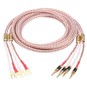 ATAUDIO เครื่อ<span class=keywords><strong>ง</strong></span>ขยายเสีย<span class=keywords><strong>ง</strong></span> HIFI สำหรับหุ้มโรเดียม,Y เสียบกับกล้วยปลั๊กออดิโอ HIFI 8TC OCC <span class=keywords><strong>Hi</strong></span> <span class=keywords><strong>End</strong></span> <span class=keywords><strong>สาย</strong></span>ลำ<span class=keywords><strong>โพ</strong></span><span class=keywords><strong>ง</strong></span> - Product Image 2