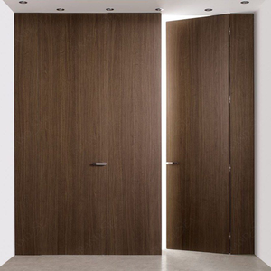 <span class=keywords><strong>Porte</strong></span> invisible moderne peignable sans cadre en aluminium et bois, <span class=keywords><strong>porte</strong></span> pré-montée dissimulée avec cadre en bois massif, <span class=keywords><strong>porte</strong></span> secrète - Product Image 1