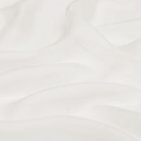 Elfenbeinweißer 100% Maulbeerseide Chiffon-Stoff 5mm Leichtgewichtig Umweltfreundlich 140cm Breite für Kleider, Nachtwäsche, Vorhänge & Sofas