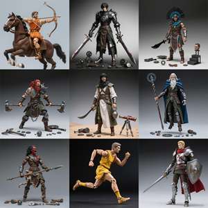 Figura de Acción de <span class=keywords><strong>Anime</strong></span> Personalizada, Diseño Articulado, Fabricada a Medida por Proveedor OEM ODM, Colección de <span class=keywords><strong>Anime</strong></span> en PVC y Plástico ABS - Product Image 3