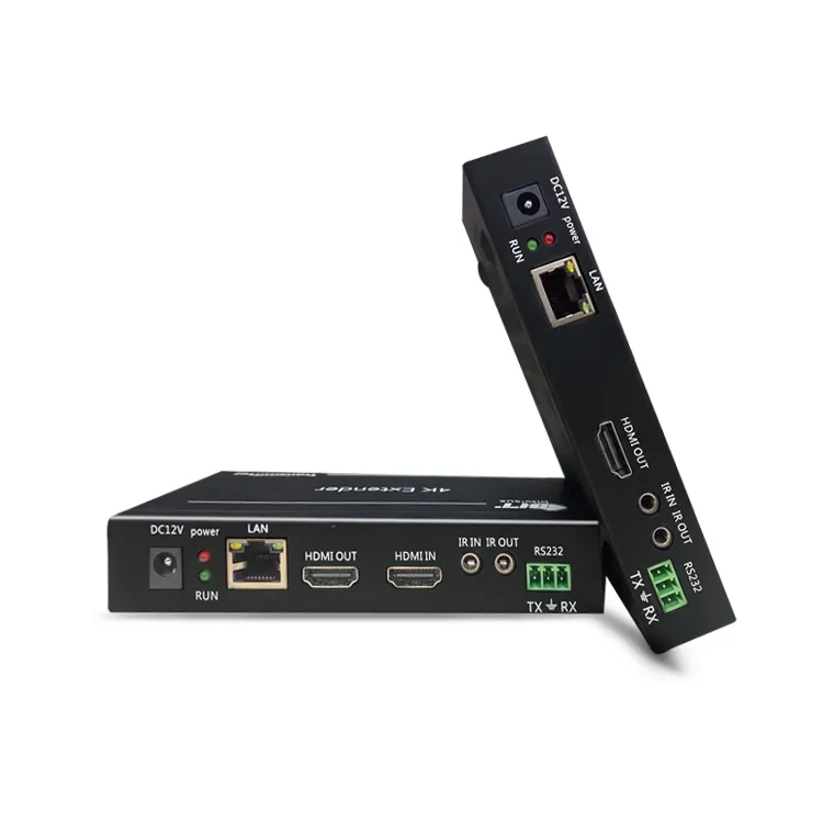 Venta caliente Bitvisus 100m HDMI 4K Extensor de video sincomprimir sobre Cat6HDMIエクステンダー