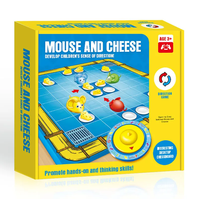 Nuovo Desktop Giochi Mouse Mangiare Formaggio Gioco Giocattoli Per Bambini Educativi