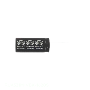 Authorized Distributor RUA331M1VBK-1620S CAP ALUM 330UF 20% 35V RADIAL Capacitor - Product Image 1