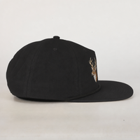 Topi Baseball 5 Panel Katun Berkualitas Tinggi Bordir Logo Hewan Premium Custom Tali Performa Pabrik OEM Topi Snapback Runner
