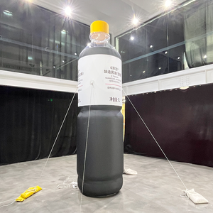 Réplique géante de bouteille de condiment gonflable (sauce soja/vinaigre/sauce aux huîtres/huile) pour <span class=keywords><strong>la</strong></span> promotion, logo personnalisé, imperméable, durable - Product Image 4