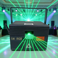 Lumière laser professionnelle 5W à haute stabilité pour événements, concerts, piste de danse