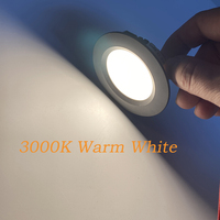 Mini 230V 3W LED Spot Light Moderne Mince Plafond Encastré Projecteur Corps En Aluminium pour La Maison Hôtel Salon Cuisine RV Downlight