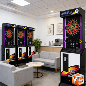 Macchina da Freccette Arcade Premium ZDYS Game Center con Bersaglio Digitale ed Effetti Luminosi - Product Image 5
