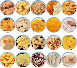 Línea de Producción de Cereales para Desayuno, Máquina de Cereales Extruidos, Máquina de Snacks Inflados - Product Image 6