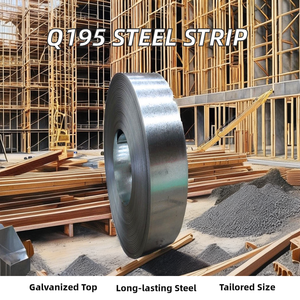 Класс Q195, холоднокатаная оцинкованная стальная полоса высшего качества, стандарт ASTM, совместимый со сваркой, Q235 DX51D Q235B - Product Image 2