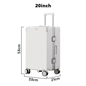 Colorful Design Durable Portable Trolley <strong>Bag</strong> <strong>with</strong> Cup Holder 20/24/28inches Spinner <strong>Wheel</strong> <strong>Lightweight</strong> Waterproof <strong>Travel</strong> Suitcase - Product Image 4