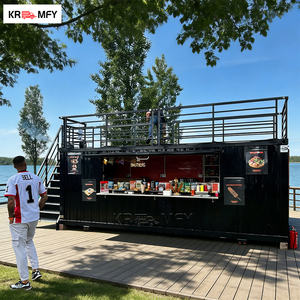 Premium Container Modular Street Food Restaurant Bar Mobile Kitchen Trailer - Product Image 2