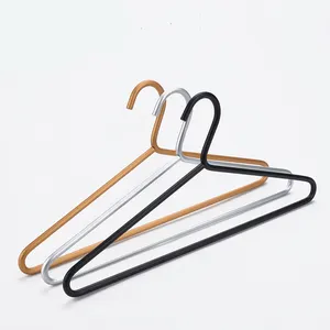 Strong bearing capacity Coats Suit Hanger aluminum metal cloths hanger